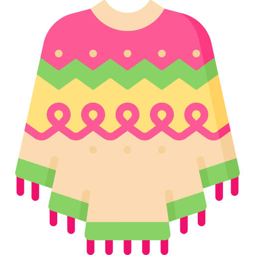 poncho icono gratis