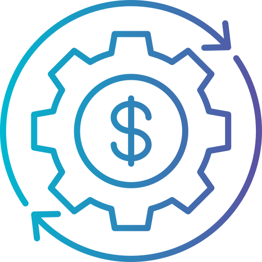 Cash flow free icon Cash flow free icon