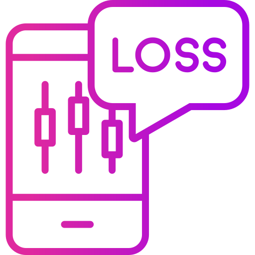pérdida icono gratis