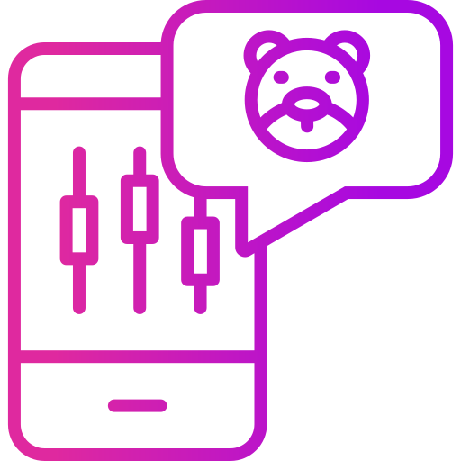 약세 시장 무료 아이콘