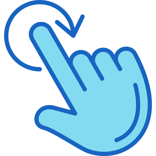 Rotate - Free hands and gestures icons