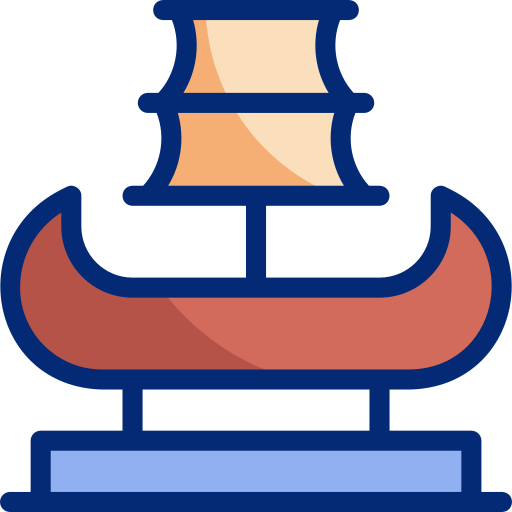 Корабль викингов бесплатно иконка