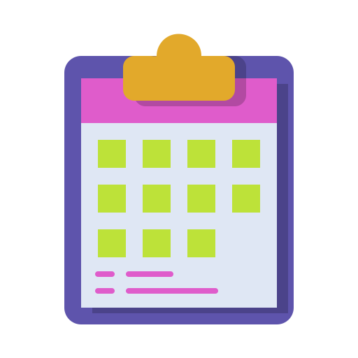 fecha del calendario icono gratis