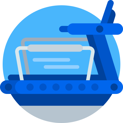 Treadmill free icon Treadmill free icon