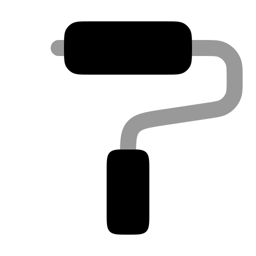 Paint roller free icon