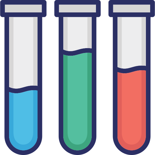 Lab glassware - Free education icons