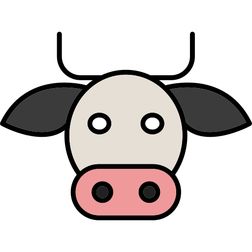 vaca icono gratis