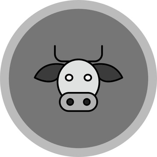 vaca icono gratis