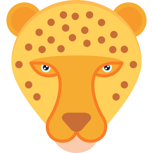 leopardo icono gratis