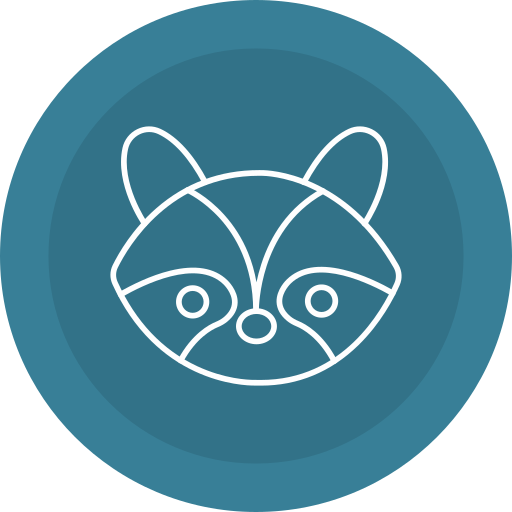 guaxinim grátis ícone