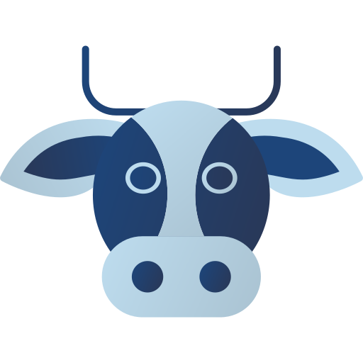 vaca icono gratis