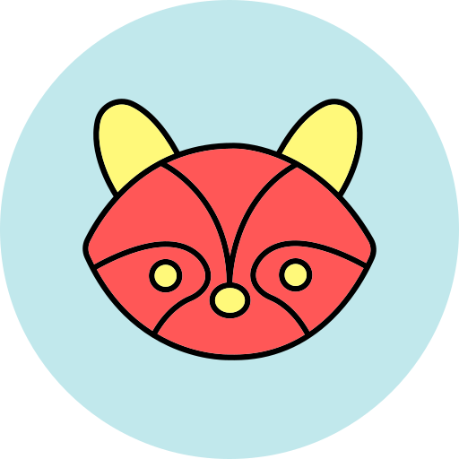 guaxinim grátis ícone