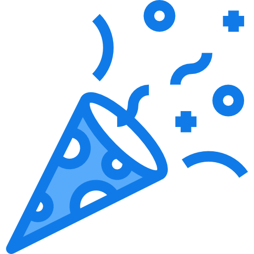 Конфетти бесплатно иконка