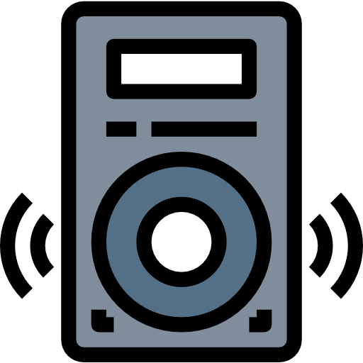 altavoz icono gratis