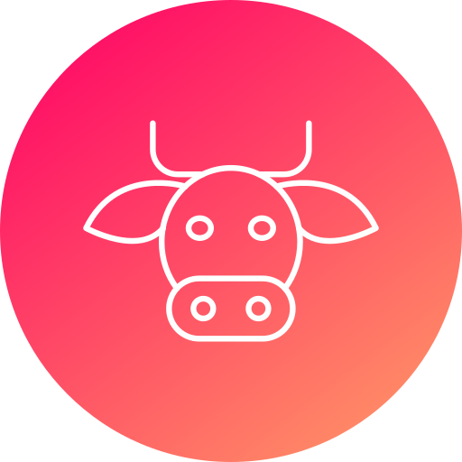 vaca icono gratis