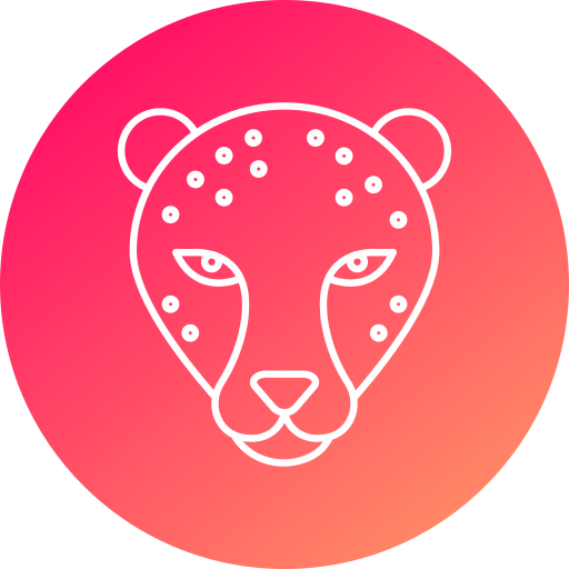 leopardo icono gratis