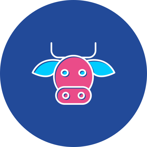 vaca icono gratis