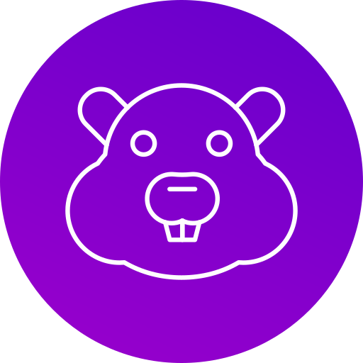 castor grátis ícone