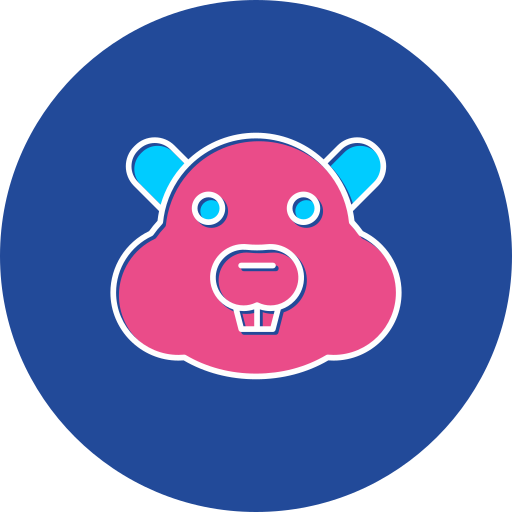 비버 무료 아이콘