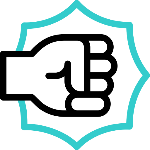 Violence free icon Violence free icon