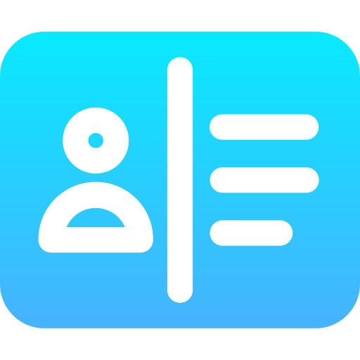 Identity free icon Identity free icon