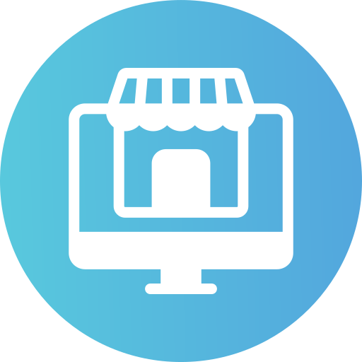 tienda online icono gratis