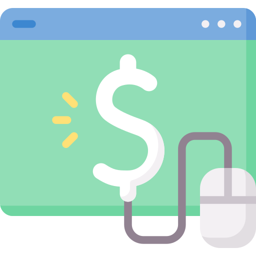 Paid search free icon