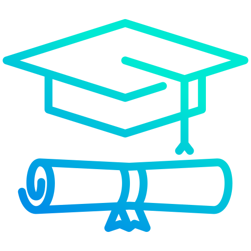 graduación icono gratis