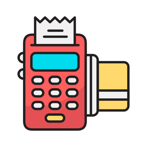 Pos terminal - Free electronics icons