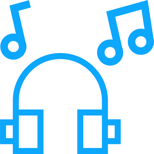 auriculares de música icono gratis