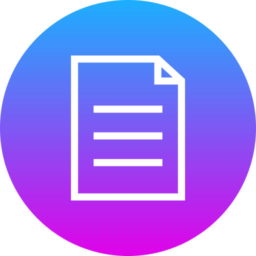 Document - Free interface icons