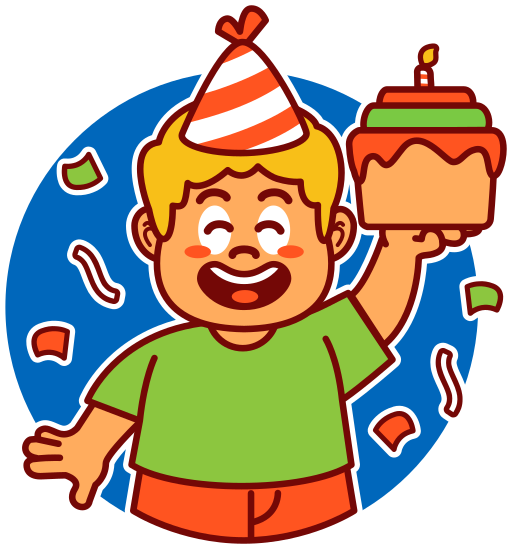 cumpleaños gratis sticker