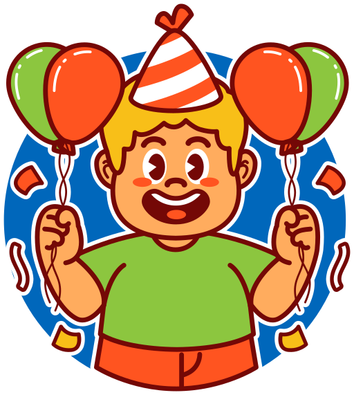 cumpleaños gratis sticker