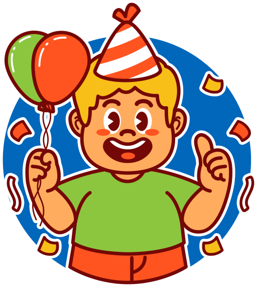 cumpleaños gratis sticker