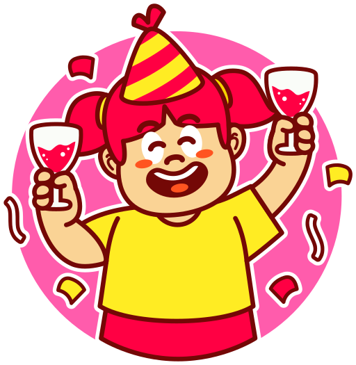 cumpleaños gratis sticker