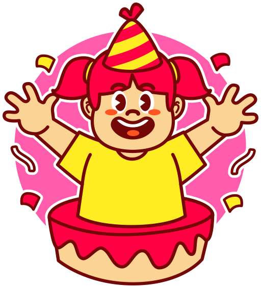 cumpleaños gratis sticker