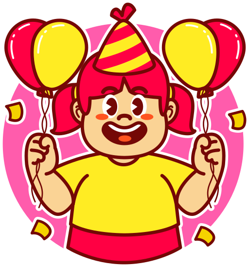 cumpleaños gratis sticker