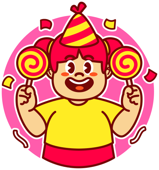 cumpleaños gratis sticker