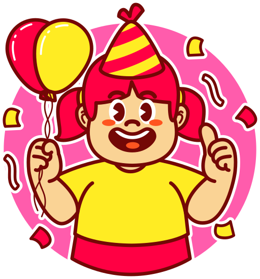 cumpleaños gratis sticker