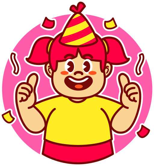 cumpleaños gratis sticker