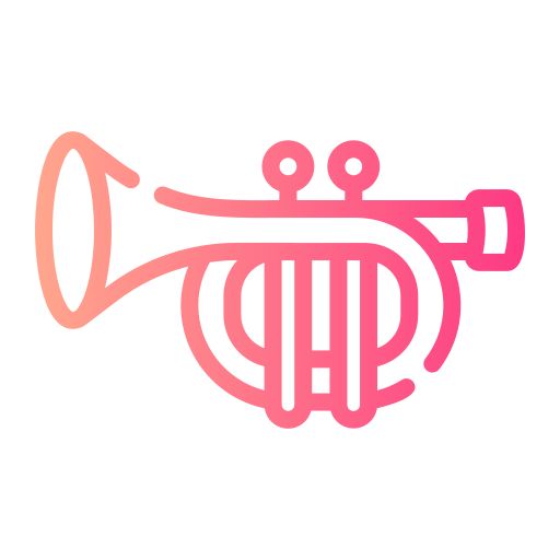 trompeta icono gratis