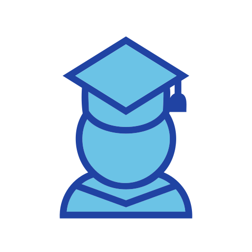 graduación icono gratis