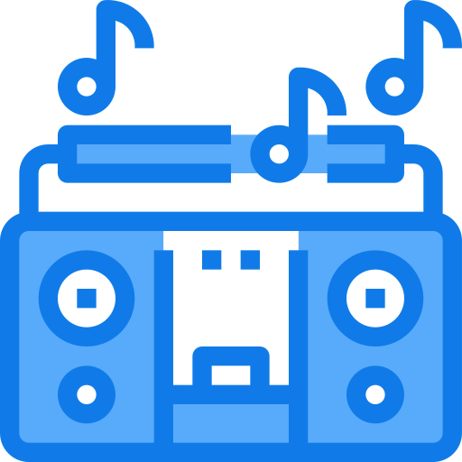 boombox icono gratis