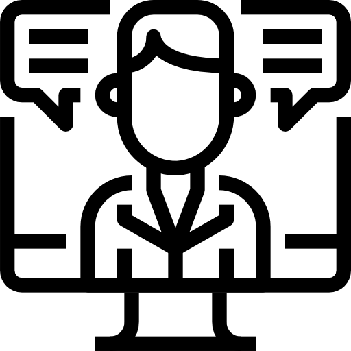 educación en línea icono gratis