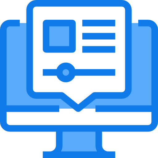 educación en línea icono gratis