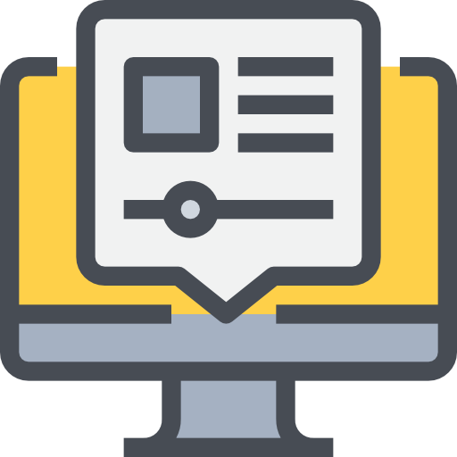 educación en línea icono gratis