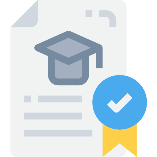 diploma icono gratis