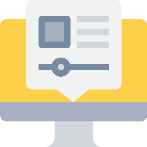 educación en línea icono gratis