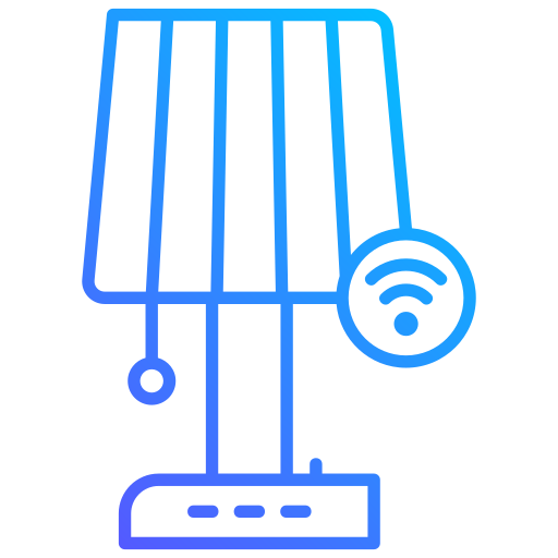 lámpara inteligente icono gratis