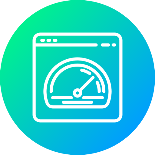 velocidad de página icono gratis